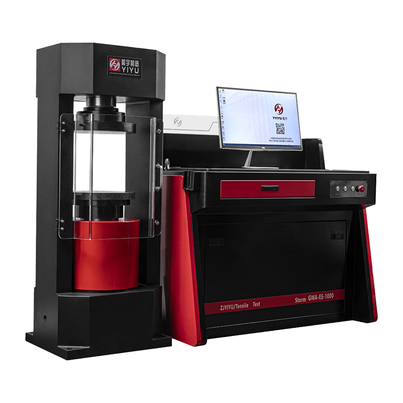 Mikroszámítógép által vezérelt elektro-hidraulikus szervonyomás-vizsgáló gép YAW-D sorozat