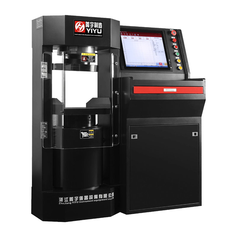 Mikroszámítógép által vezérelt elektro-hidraulikus szervonyomás-vizsgáló gép YAW-D sorozat