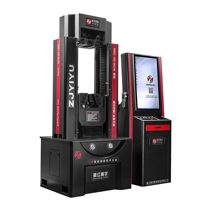 WYW-DS sorozatú vibrációmentes mikroszámítógéppel vezérelt elektro-hidraulikus szervo univerzális tesztelőgép