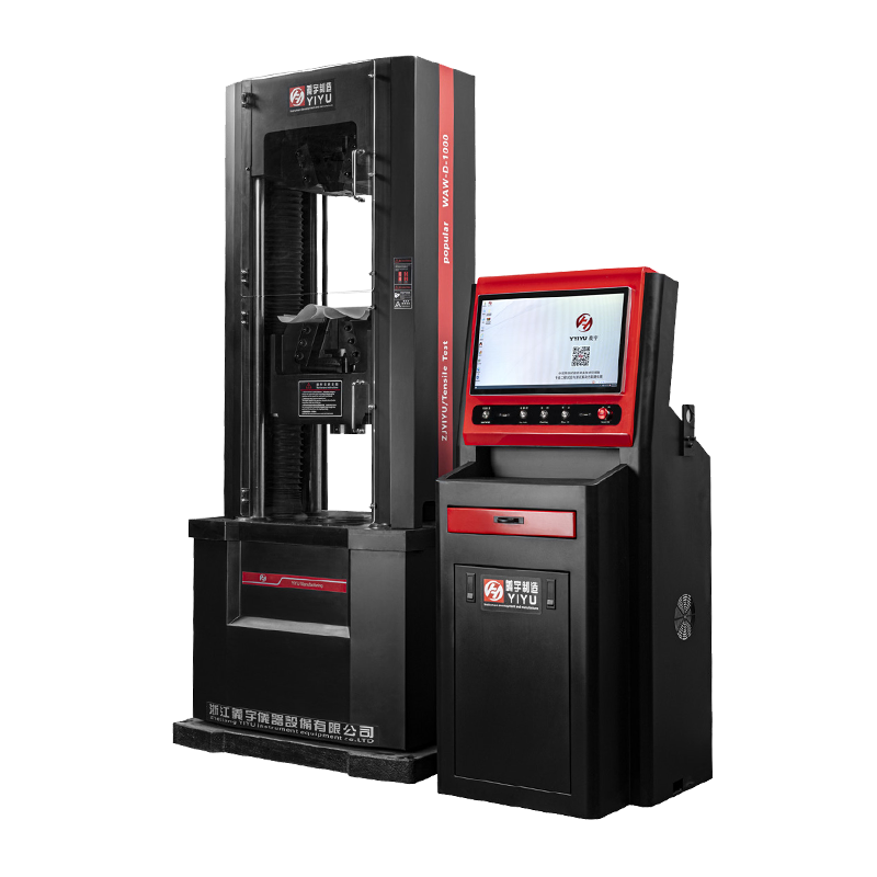 Mikroszámítógéppel vezérelt elektro-hidraulikus szervo univerzális vizsgálógép WAW-D sorozat