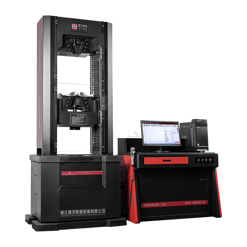 Mikroszámítógéppel vezérelt elektro-hidraulikus szervo univerzális vizsgálógép WAW-D sorozat