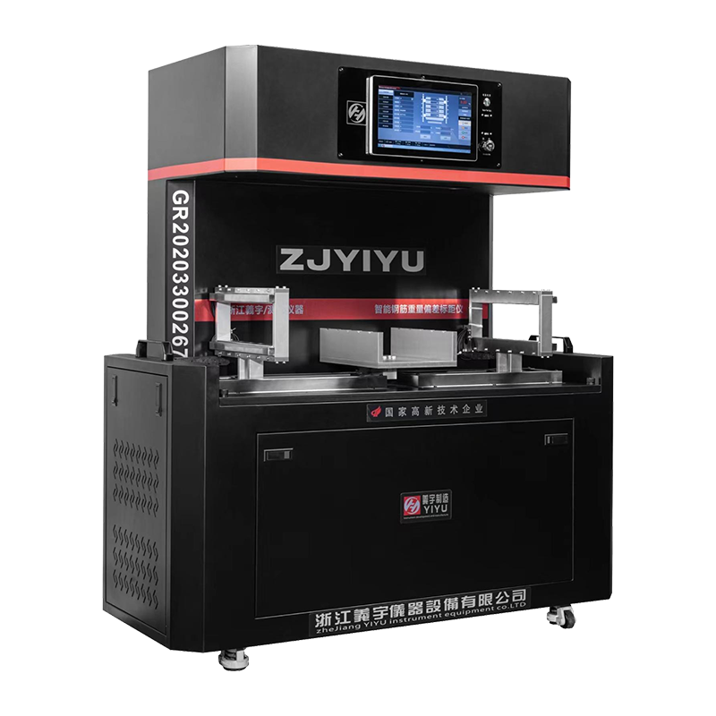 Intelligens acélrúd súlyeltérés és mérőhossz-jelölő műszer